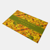 Fall Leaves Personalized Deurmat (Schuin)