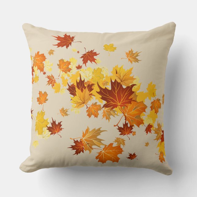 Fall Leaves Pillow Kussen (Voorkant)