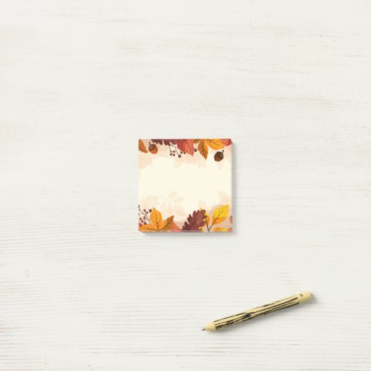 Fall Leaves Post Notes (Op bureau)