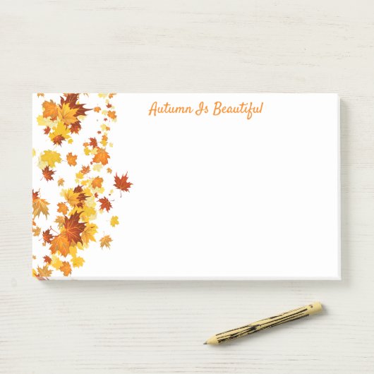 Fall Leaves Post Notes (Op bureau)