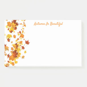 Fall Leaves Post Notes
