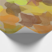 Fall Leaves Print Cadeaupapier (Hoek)