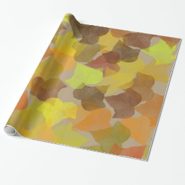 Fall Leaves Print Cadeaupapier