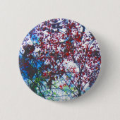 Fall Leaves Ronde Button 5,7 Cm (Voorkant)