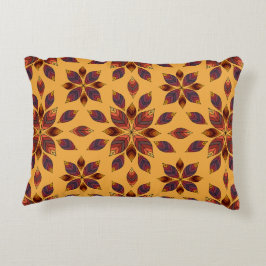 Fall Leaves Rosette Accent Kussen