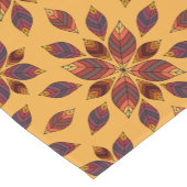 Fall Leaves Rosette Korte Tafelloper (Hoek)