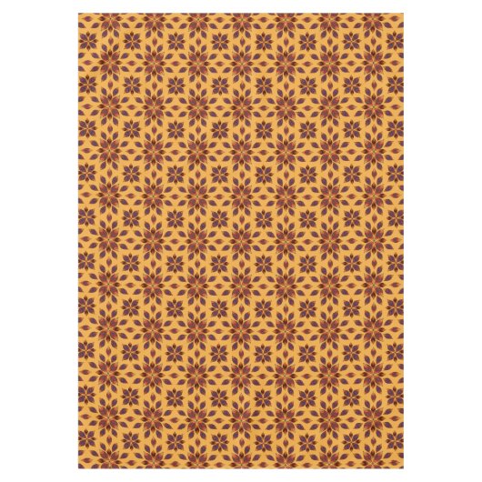 Fall Leaves Rosette Tafelkleed (Voorkant)