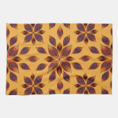Fall Leaves Rosette Theedoek (Horizontaal)