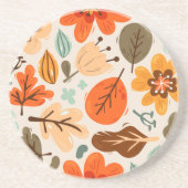 Fall Leaves Sandstone Onderzetter (Voorkant)