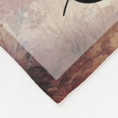  Fall Leaves Scenery neutrale kleuren Fleece Deken (Hoek)