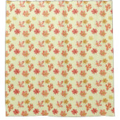 FALL LEAVES Shower Curtain Douchegordijn (Voorkant)