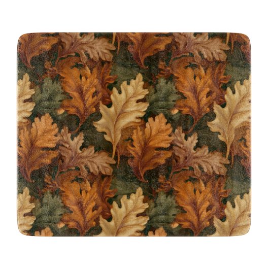 Fall Leaves Snijplank (Voorkant)