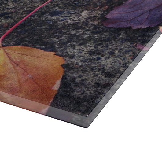 Fall Leaves Snijplank (Hoek)