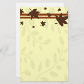 Fall Leaves Stationery Briefpapier (Voorkant / Achterkant)