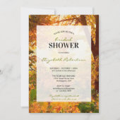 Fall Leaves & Sunshine Vrijgezellenfeest Kaart (Voorkant)