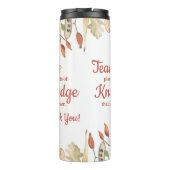 Fall Leaves Teachers Plant the Seeds of Knowledge Thermosbeker (Achterkant)