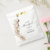 Fall Leaves Thanksgiving Dinner Favor Bags Bedankzakje (Gezegeld)