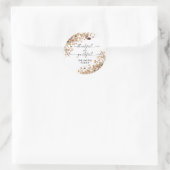 Fall Leaves Thanksgiving Dinner Sticker (Tas)