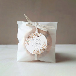 Fall Leaves Thanksgiving Dinner Sticker