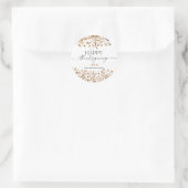 Fall Leaves Thanksgiving Dinner Sticker (Tas)