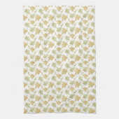 Fall Leaves Thanksgiving Kitchen Towel Decor Theedoek (Verticaal)