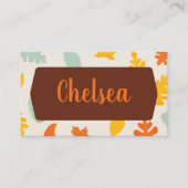 Fall Leaves Thanksgiving Plaatskaartje (Voorkant)