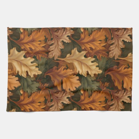 Fall Leaves Theedoek (Horizontaal)