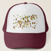 FALL LEAVES TRUCKER HAT TRUCKER PET (Voorkant)