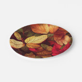 Fall Leaves Vibrant Papieren Bordje (Gekanteld)