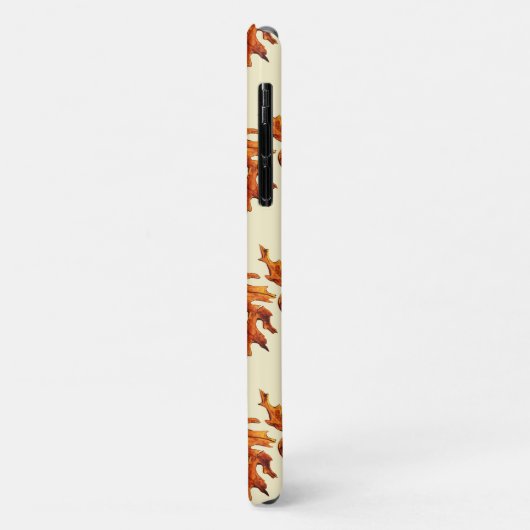 Fall Leaves Waterverf Pattern Case-Mate iPhone Case (Achterkant/links)