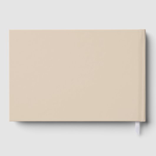 Fall Leaves Wedding Gastenboek (Achterkant)