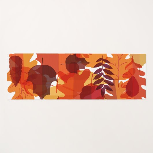 Fall Leaves Yoga Mat (Voorkant (horizontaal))