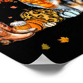 Fall Maple Tree Print Dog Lover Happy Thanksgiving (Hoek)