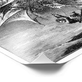 Fall of the Flying Man Foto Afdruk (Hoek)