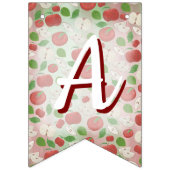 Fall Orchard Apple Harvest Birthday Bunting Banner (Derde vlag)
