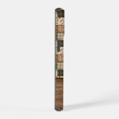 Fall Patchwork Quilt Phone Case | Personalized iPhone 15 Case (Rechterkant)