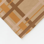 Fall Plaid Fleece Deken (Hoek)