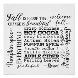 Fall-Poster-Wall Art-Digital Download Perfect Poster