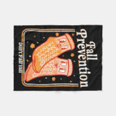 Fall Prevention Don't Fall Y'all Physical Therapy Fleece Deken (Voorkant (Horizontaal))