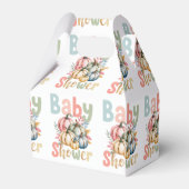 Fall Pumpkin Baby Shower Bedankdoosjes (Achterkant)