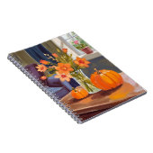 Fall Pumpkin Bouquet | Orange Flowers Autumn Notitieboek (Rechterzijde)