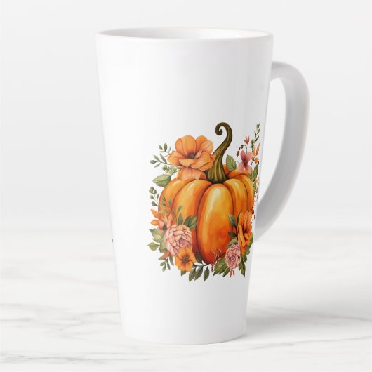Fall Pumpkin  Latte Mok (Rechterhoek)
