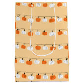 Fall Pumpkin Tissue Paper – Autumn Gift Wrap  Medium Cadeauzakje (Achterkant)