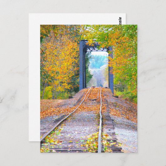 fall rail vision briefkaart (Voorkant / Achterkant)