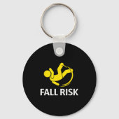 Fall Risk Balance Issues Funny Fall Risk  Sleutelhanger (Voorkant)