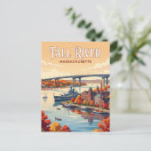 Fall River, Massachusetts Briefkaart (Staand voorkant)