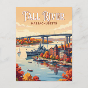 Fall River, Massachusetts Briefkaart