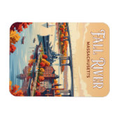 Fall River, Massachusetts Magneet (Horizontaal)