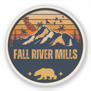 Fall River Mills, Californië Sticker