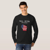Fall River Wisconsin VS Staat Amerika Reizen Wisc T-shirt (Voorkant volledig)